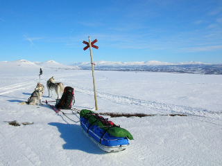 Vy frn Stabre vindskydd mot Trnasjn