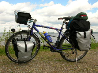 Fullpackad cykel