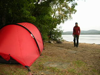 Fin tltplats vid Stora Hornsjn