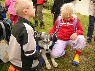 Ronja blir ordentligt omklappad