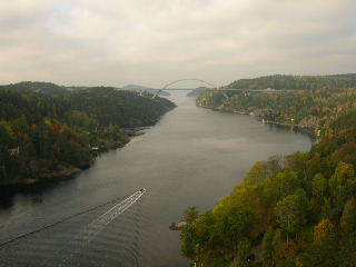 Utsikt frn Svinesundsbron
