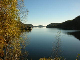Utsikt ver Fossingfjorden