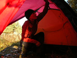 Den dagliga tlttorkningen